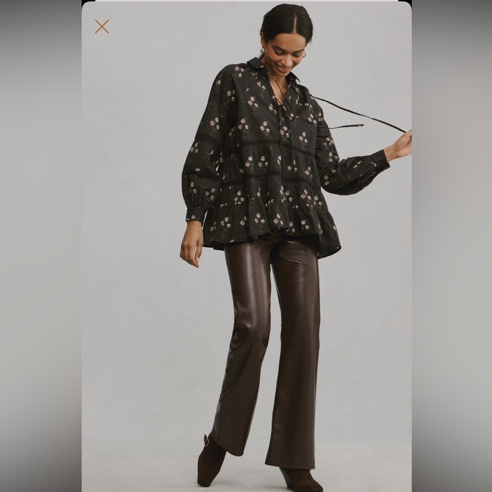 NWOT Anthropologie daisy print tunic